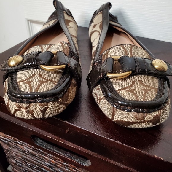 Coach Hellen Signature Brown Moccasin - Picture 4 of 9